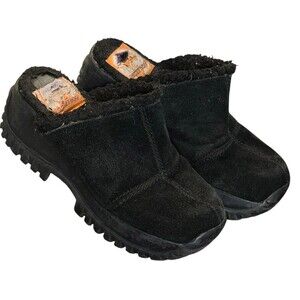 Rocket Dog Y2K Mules 8 VTG Nubuck Leather Chunky Lug Platform  Clog Shoes Grunge